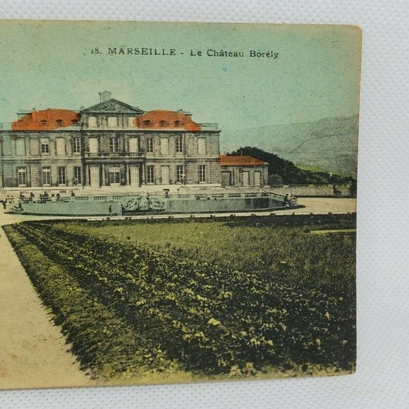 Marseille Le Chateau Borely Vintage Post Card - Picture 3 of 11